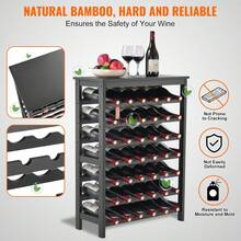 Freestanding Wine Racks & Cabinets - Black - View 8