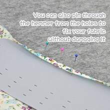 1/2pcs Multi-Size Acrylic Sewing Marking Tool, Used For Marking Stitch Line Position And Threading, Equipped With Universal Curved Edge, Straight Edge And Double Corner Curved Design, Suitable For Marking And Ironing Of Pant Legs, Hems - Multicolor - View 6