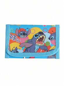 Monopoly 4pcs Cartoon Anime Theme Stitch Coin Purse, Anime Character Stitch & Angel Pattern Gift Bag, Card Holder Wallet, Holiday Small Gift, Coin Pouch - Multicolor - View 7