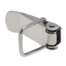 Paquete de 10 Cierres de Palanca con Resorte de Acero Inoxidable Duradero, Hebilla de Bloqueo para Estuches, Cajas, Baúles, Cofres - Para Proyectos DIY & Manualidades - Adecuado para Uso en Exteriores & Interiores - Excelente Regalo para Entusiastas del DIY - 10 piezas - Ver 7