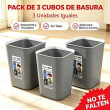 Trash Cans - Negro - View 2