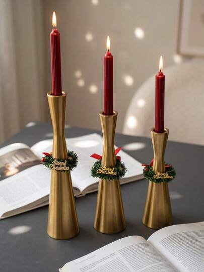 Set Tempat Lilin Besi Emas Natal, Dekorasi Meja Karangan Bunga Liburan, Dekorasi Rumah, Dekorasi Natal, Gaya Dekoratif, Dekorasi Rumah Mewah, Dekorasi Kamar Tidur, Ulang Tahun Pernikahan, Keramahtamahan, Dekorasi Halloween, Dekorasi Pernikahan, Dekorasi Musim Gugur, Perlengkapan Pernikahan, Dekorasi Vintage, Tempat Lilin sebagai Hiasan Tengah Meja, Dekorasi Ruang Tamu, Dekorasi Ruangan Vintage, Beludru, Diffuser Aromaterapi, Lilin Wangi, Dekorasi Dinding, Dekorasi Meja Makan, Koordinasi Ulang Tahun Pernikahan, Dekorasi Ruangan