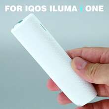1PC Cigarette Case Multi-Color Portable Soft Shell Solid Color Silicone Protective Case FOR IQOS ILUMA I ONE, Silicone Material Soft And Lightweight, Comfortable Grip, Suitable For Daily Use - Silicone Version - View 8