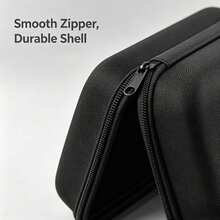 Portable EVA Hard Shell Protective Case Compatible With FujifilmMini7 Mini9 Mini11 Mini12 Mini13, Travel Carrying Storage Bag - Black - View 4