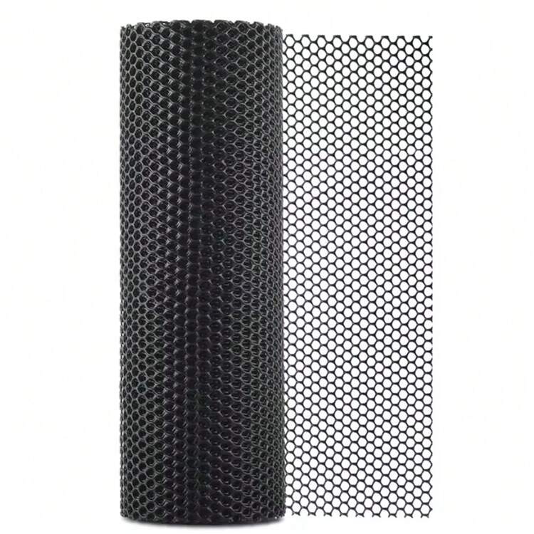 Plastic Protective Net, For Poultry Farming, Garden, Home Balcony, Plastic Protective Net, Anti-Fall Net 40x300cm - Black - View 4