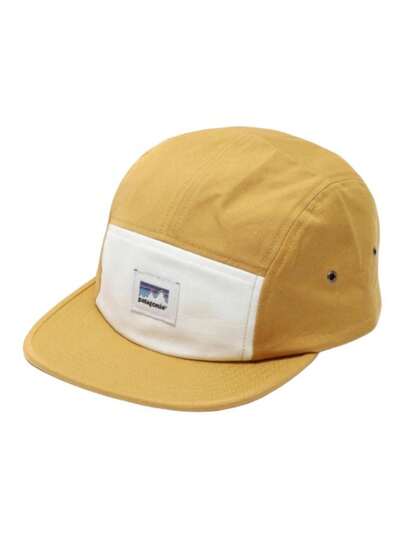 Patagonia Premium Organic Cotton Baseball Caps For Men With Front Logo Patch Detail Yellow Casual Outdoor Holiday Gift Top Pick