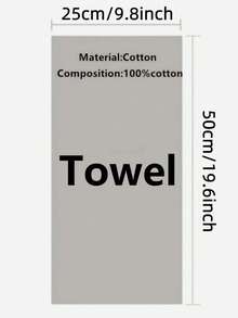 1/3 Pack 9.8*19.7 Inch 100% Pure Cotton Cactus Embroidered Hand Towel, Thickened Skin-Friendly Soft Face Towel, High Absorbency, Suitable For Shower, Kitchen Hand Drying, Makeup Removal, School, Travel And Daily Home Use - Yellow - View 10