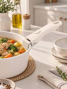1pc Ergonomic Detachable Pot Handle, Outdoor Tableware Detachable And Replaceable Handle, Universal Anti-Scald Pot Clip, Kitchen Accessory, Handle, No Food Contact - View 8