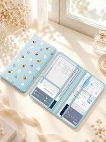 Bees & Daisies Car Registration & Insurance Document Holder – Vehicle Glove Box Organizer, Auto & Truck Storage Accessory, Ideal For Storing Important Papers, Driver Licenses, Passports, Cards, Small Auto Accessories And Other Documents. - Multicolor - View 14