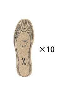 [Winter Insoles]Winter Warm Insoles - Velvet Felt Insoles - Sweat-Absorbent, Breathable, Thickened, Shock-Absorbing - Freely Trimmable, Cold-Proof - Dark Grey - View 11