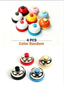 Push-Button Desktop Hand Bell, Board Game Buzzer, Classroom Interaction Bell, Pet Training Summoning Bell, Party Toy Restaurant Service Bell - View 14