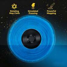 Smart Path Planning Dual-Rotating Sweeping & Mopping Robot Vacuum Cleaner, Automatic Bow-Shaped Route Planning To Reduce Missed Areas, Manual Start/Stop And Mode Switching, 4500Pa Suction Power With Large Capacity Dust Bin For Full Coverage - Multicolor - View 7