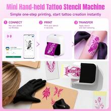 ORICO C50 Mini Thermal Printer, Tattoo Template Printer, Red Transfer Technology, Improved Recognition Rate, Compact Tattoo Equipment, Best Choice For Beginners And Tattoo Enthusiasts, Suitable For Tattoo Printing And Label Printing - Black and White - View 8
