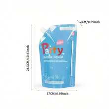 1000ml Capacity Bubble Liquid Bag, Containing 100ml Concentrated Bubble Liquid, Bubble Water For Children's Bubble Machine Parent-Child Games, Suitable For Children Over 3 Years Old - Multicolor - View 5