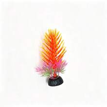 水族箱裝飾套組，塑膠人造草裝飾飾品，水族景觀人造植物 - B - 查看 8