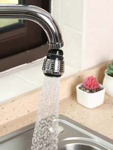 Kitchen Faucet Aerator, Universal Swivel Water Outlet, Water-Saving Anti-Splash Tap Filter, Fits Most Home Faucets, Switchable Water Modes, Anti-Splashing Design, Easy Vegetable & Dish Washing, Simple Installation Without Tools, Durable, Home Kitchen & Bathroom Tap Extension Pressure Booster Aerator, Kitchen Sink Faucet Accessory, Reduces Water Splatter, Practical Home Kitchen & Bath Small Accessory - Multi-color - View 10