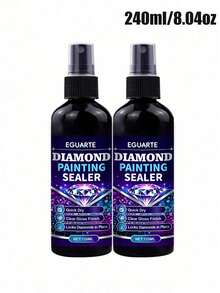New Diamond Painting Sealant Spray, Quick-Drying Diamond Art Sealant, Prevent Yellowing, With Transparent Gloss Protection Layer, Firmly Lock Diamonds, Used For Diamond Art, Coasters, Art Puzzles And DIY Craft Projects. - A - View 9