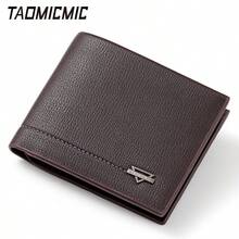 Business Style Men's Wallet With Multiple Card Slots For ID, Bank Cards, Transit Cards, Built-In Zipper Coin Pocket For Coins And Cash, Classic PU Lychee Texture Short Bifold Wallet With Large Capacity Bill Compartment, Black, Christmas And Thanksgiving Gift For Boyfriend And Father - Multicolor - View 2