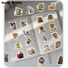 110pcs Animal Reading Activity Stickers | Vinyl Aesthetic Decals, Suitable For Laptop, Phone, Guitar, Water Bottle, Car, Tablet, Luggage, Musical Instruments - Perfect For Party Favors, Rewards And Holiday Gifts School Supplies - Multicolor - View 3