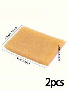 2/1pc Shoe Cleaning Block, Manual Leather Cleaning Rubber Pad, Square Stain Removal Rubber Block Eraser, Suitable For All Shoes - Multicolor - View 8