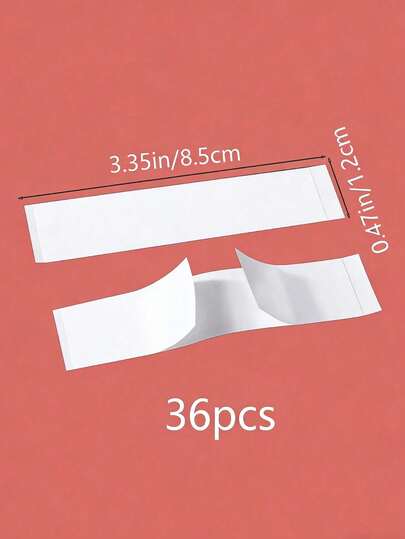 36 Invisible Non-Slip Stickers, Waterproof Transparent Stickers, Suitable For Shirt Collars, Women's Underwear And Underwear Accessories