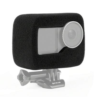 For Osmo Action 5 Pro / 4 / 3 PULUZ High Density Foam Windshield (Black)