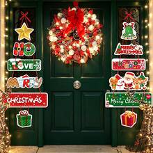 1pc/Pack New Christmas Party Decoration Hanging Christmas Tree Ornament Scene Decor Door Hanging Home Gathering Supplies - View 7
