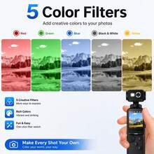 Kamera Vlog Portabel 4K, Layar IPS 2" Kamera Vlog Genggam Gimbal dengan Lensa Berputar 180°, Kamera Aksi Multifungsi untuk Perjalanan, Olahraga, Vlog, Hadiah untuk Pelajar, Wisuda, Natal, Halloween, dan Tahun Baru, Baterai 1000mAh - View 6
