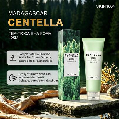 SKIN1004 馬達加斯加積雪草茶樹 BHA 潔面慕斯 125ml
