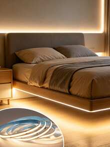 LED Light Strip, Christmas USB Powered 5V COB LED Light Bar, Christmas Lighting With Touch Control, Adjustable Brightness, Suitable For Christmas Decoration TV Backlight, Mirror Decoration, Bedroom LED Light, Living Room Decoration, Christmas Decoration, Holiday Lighting - LED Strip Light - View 7