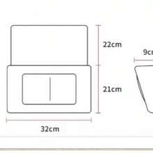 Household Felt Bedside Hanging Organizer, Creative Clip-On Storage Bag For Bedroom Sofa And Student Dorm, Phone And Item Holder - A - View 7