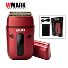 WMARK Barber Shaver Cordless Electric Barber Shaver Reciprocating USB Rechargeable Barber Shaver Plastic Shaving Machine For Men NG-984A Gifts For Men - Multicolor - View 14