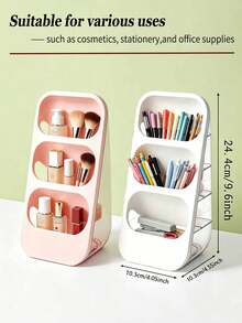 2/1 Pen Holder, Desktop Organizer, Stationery Storage, Cosmetic Storage, Tableware Storage, Tool Storage, Multi-Functional Storage, Sturdy And Stable, Drop-Resistant And Compact, Artistic And Stylish, Suitable For Multiple Scenarios - Multicolor - View 7