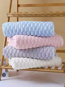 Ultra Soft Ultra Absorbent Quick Dry Microfiber Bath Towel, Suitable For Daily Use, Spa, Gym, Travel - Multicolor - View 3
