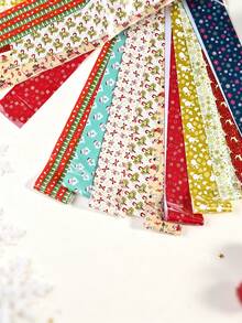 10 Rolls Christmas Nail Foil Transfer Stickers 4x100cm Santa Snowflake Reindeer Bell Xmas Pattern Winter Nail Art Decals, DIY Manicure Decorations For Acrylic Nails - Multicolor - View 6