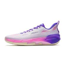 Anta Light Cavalry 10 Low-Top Basketball Shoes For Men, Professional Performance, Anti-Slip, Wear-Resistant Sports Shoes 112621603 - Mist Purple-5 - View 6