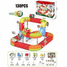 1 Set 360° Levitating Electric Train - The Flying Train Is Here! DIY Magnetic Track Car, Strong Magnetic Adsorption, USB Rechargeable, Suitable For Children 3 Years And Above, STEAM Enlightenment, Parent-Child Interaction, Educational Toy - Color - View 17