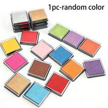 1/2/20pcs Mixed Color Ink Pads, Washable, High Aesthetic, Compact And Portable, Suitable For Crafts, Scrapbooking And Various Activities, Vibrant Colors, Perfect For DIY Handmade, Art Projects, Back To School Stationery, Fun Holiday Gifts, Creative Ink Pads - Multi-color - View 9