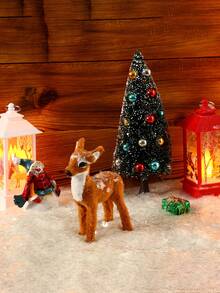 Shiny Artificial Snow - Classic Plastic Fake Snow, Suitable For Christmas Decoration, Crafts, Winter Village Scenes And Holiday Party Decor - Holiday Atmosphere Theme Party, Snowflake Decoration, Winter Scene Creation, Fluffy Texture - Multicolor - View 7