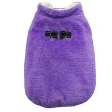 Metglad Dog Winter Coat | Cold-Proof Jacket, Invisible Leash Hole & Metal D-Ring Dual Leash Design, Reflective Pet Vest, Warm Fleece Dog Snow Coat, Suitable For Small, Medium And Large Dogs - Lilac Purple - View 10