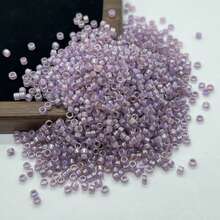 30g/Pack, Approx. 1800pcs, 2.5mm Glass Seed Beads, Oily Dyed Core Series, Suitable For Handmade DIY Charm Bracelets, Pendants, Jewelry & Accessories Making - 2.5mm 109A Oil-dyed Core 19 Colors - View 20