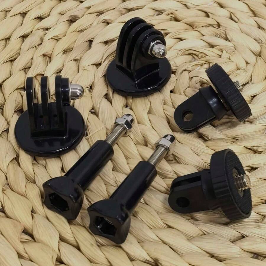 Action Camera Adapter Aluminum Alloy 1/4 Inch Screw Tripod Ball Head Conversion Mount With Long Screw - View 1