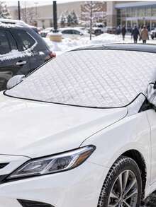 1-Piece Winter Car Snow Cover Ice And Snow Cover Summer Sunshade Car Window Snow Cover Front Windshield, Car Accessories - A - View 7