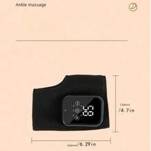 Đai massage quấn chân 3 trong 1 không dây 2000mAh, sưởi ấm điện và rung khí, máy massage chân và cổ chân sạc lại được, 1 cái - Xem 6