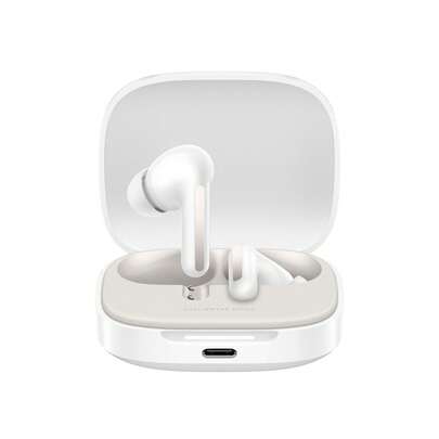 Xiaomi Redmi Buds 6 Dual Mic Fast Pair LDAC, Up To 49dB Active Noise Cancellation, Compatible With Android IPhone Or Any Bluetooth Device 42hrs Music - Cloud White