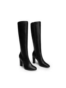 Women Knee-High Boots - Black - View 6