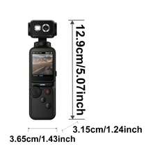 Kamera Vlog Portabel 4K, Layar IPS 2" Kamera Vlog Genggam Gimbal dengan Lensa Berputar 180°, Kamera Aksi Multifungsi untuk Perjalanan, Olahraga, Vlog, Hadiah untuk Pelajar, Wisuda, Natal, Halloween, dan Tahun Baru, Baterai 1000mAh - View 10