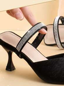 QKC 1pair Of Anti-Slip Shoe Laces With Adjustable Fixation For The Heel. Versatile Loafers, Flats, High Heels. Shoe Accessory. - Multicolor - View 3