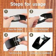 Mini Woodworking Plane, Manual Woodworking Plane, Blade And Cutting Edge, Portable Woodworking Hand Tool - A - View 5