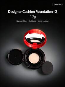 Giorgio Armani - 1,7g - Ukuran Travel, Alas Bedak Cushion Ringan No. 2, Daya Tutup Tahan Lama, Pengontrol Minyak, Tidak Pudar, Hasil Akhir Alami - 1,7g - Ukuran untuk dibawa bepergian - View 1